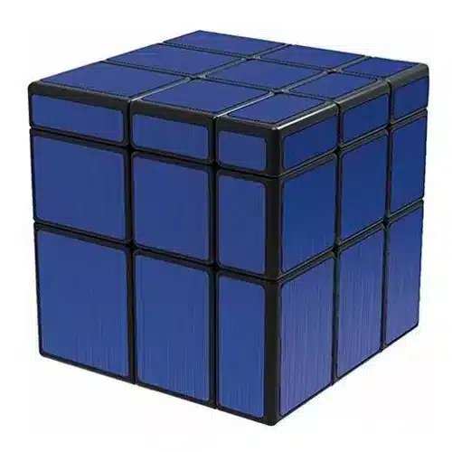 Rubik Mirror 3X3 Dorado Y Plateado Marca Qiyi | Rubikexpress