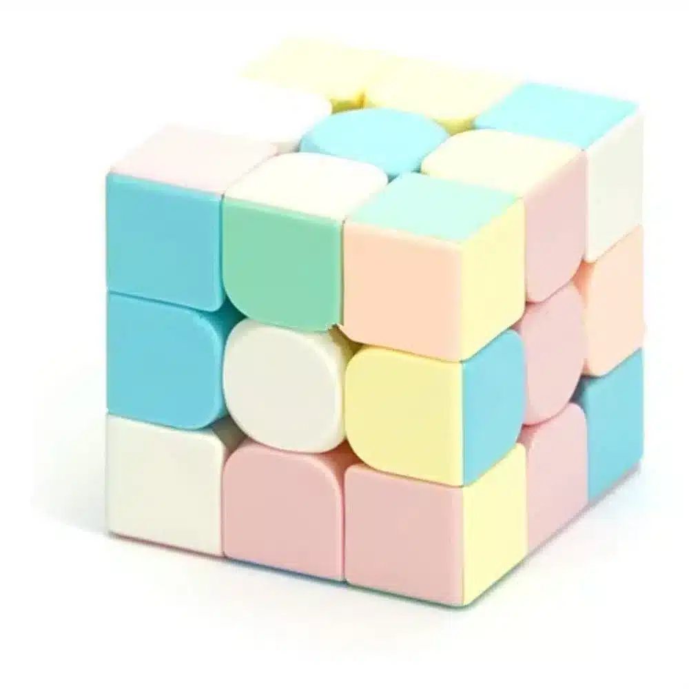 Cubo Rubik 3 Colores Cubo Rubik 3x3 Meilong Macaron Candy Color Pastel Moyu | Rubikexpress