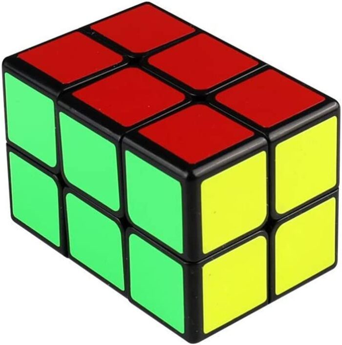 Cubo de Rubik Cuboide Qiyi 2x2x3 Fondo Negro | Rubikexpress