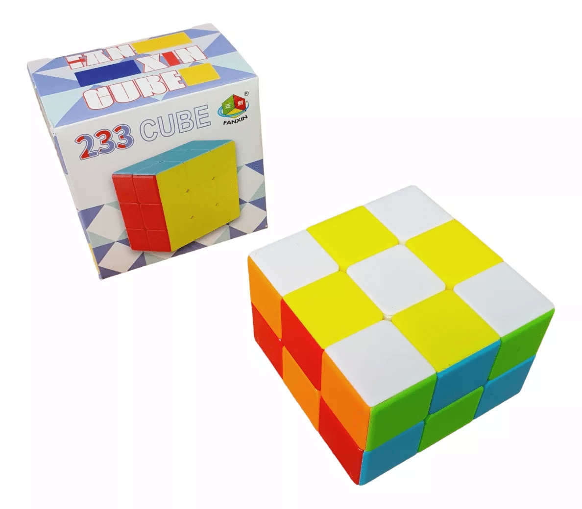 Cubo Rubik Cuboide Fanxin Stickerless 2x3x3 3x3x2_1