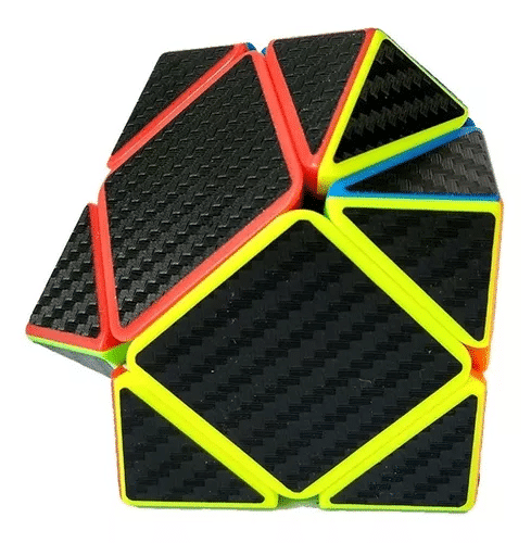 Cubo Rubik Skewb Fibra De Carbono Qiyi Speedcube Original_4