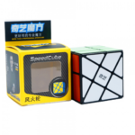 Cubo Rubik 3x3 Windmill Qiyi Fondo Negro_1 Cubo Rubik 3x3 Windmill Qiyi Fondo Negro_1